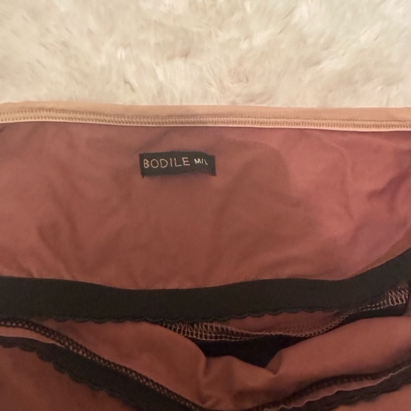 Bodile Polina leotard in obsidian rosewood nougat - Picture 5 of 7